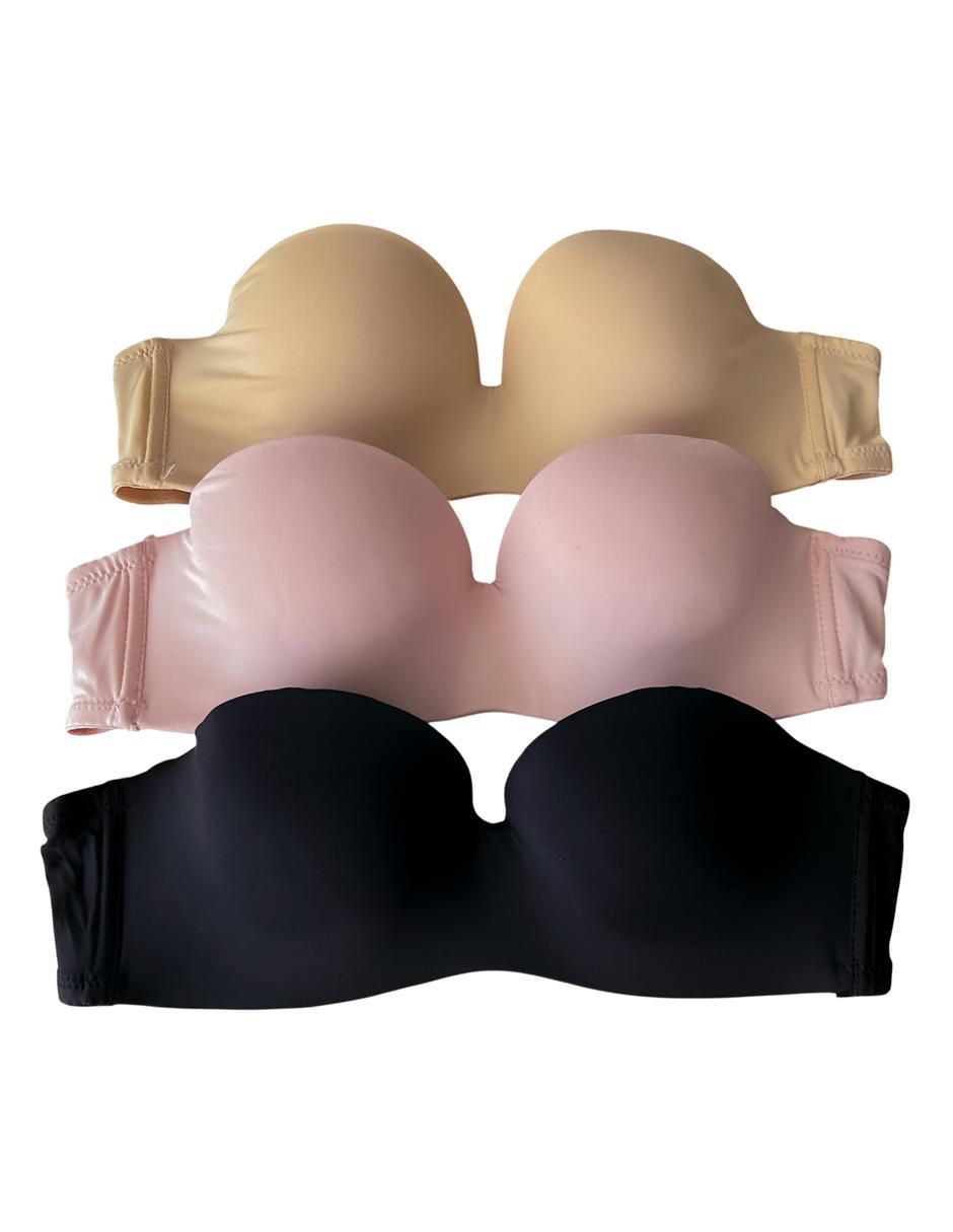 Brassiere copa balconette seamless para mujer 3