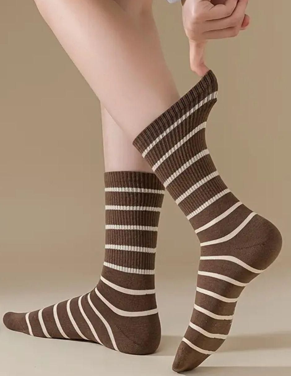 Calcetín de algodón para mujer 5 pares 5