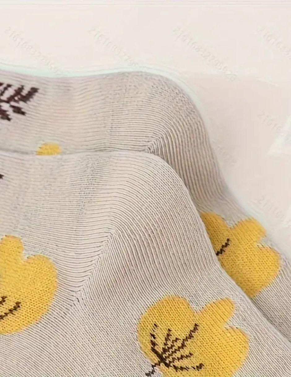 Calcetín de algodón para mujer 5 pares 2