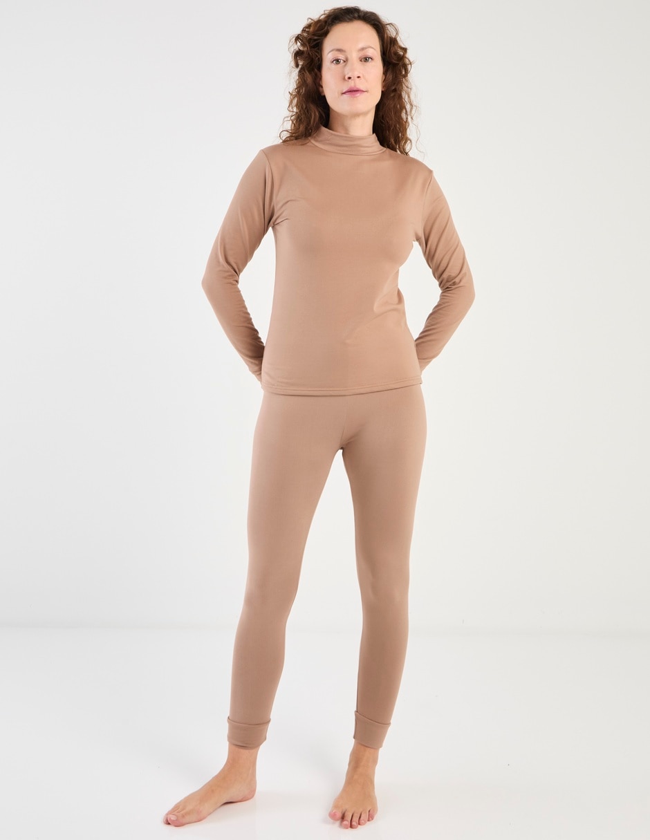 Legging cintura alta con elástico para mujer 3