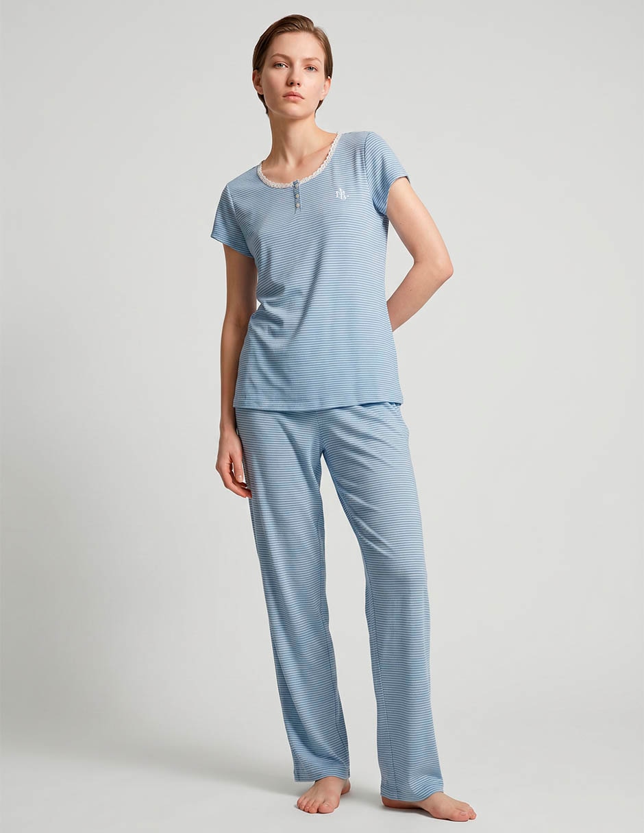 Conjunto pijama lauren ralph lauren para mujer Conjunto pijama lauren ralph lauren para mujer