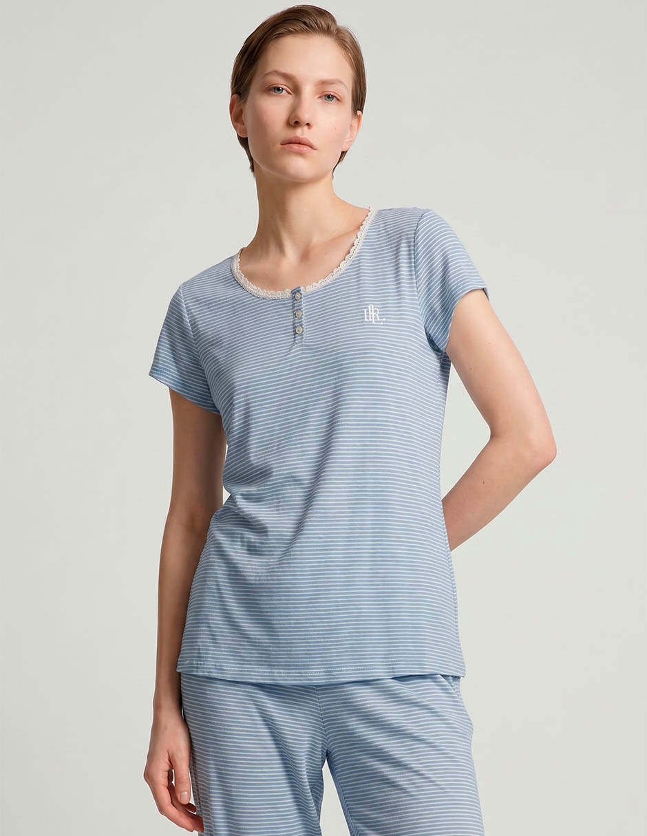 Conjunto pijama lauren ralph lauren para mujer 3