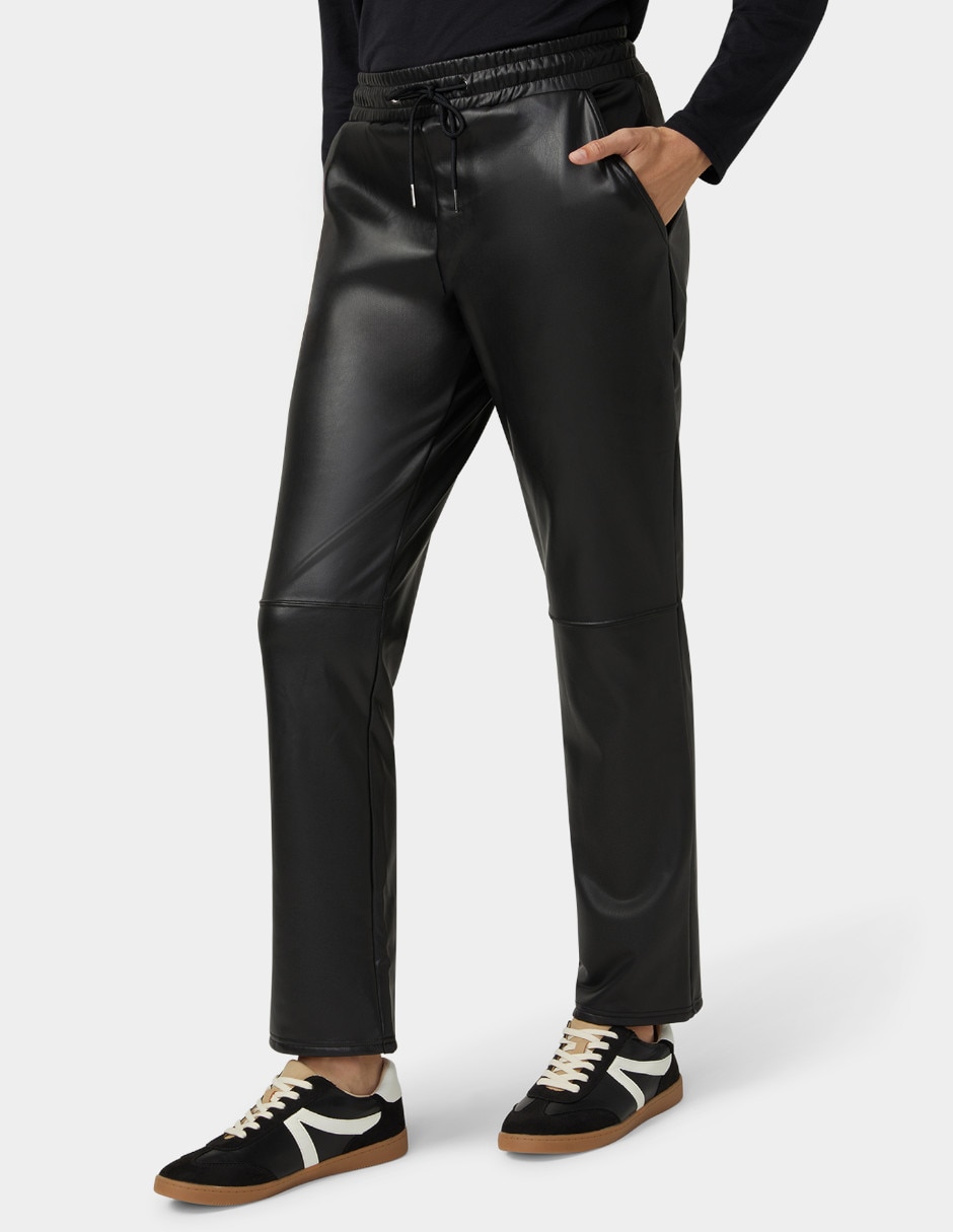 Legging a la cintura con agujeta para mujer