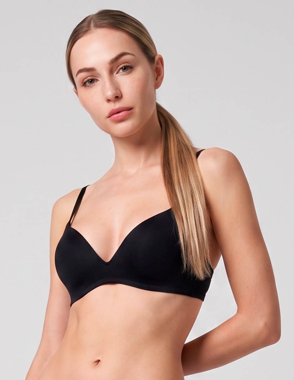 Brassiere t-shirt bra copa preformada para mujer
