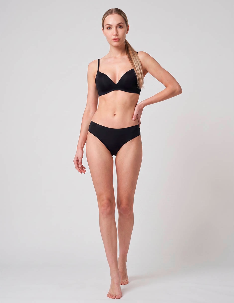 Brassiere t-shirt bra copa preformada para mujer 3