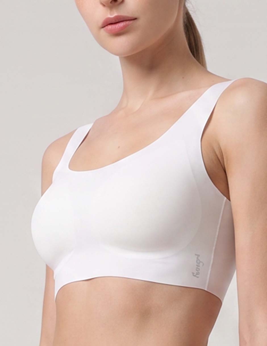 Top cuello redondo escote medio tirante ancho 3