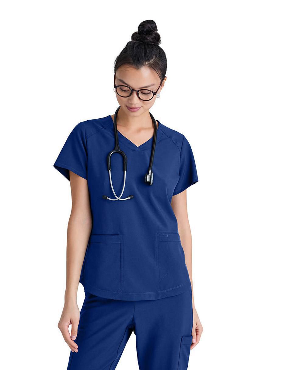 Pijama quirúrgica estilo regular para mujer 7
