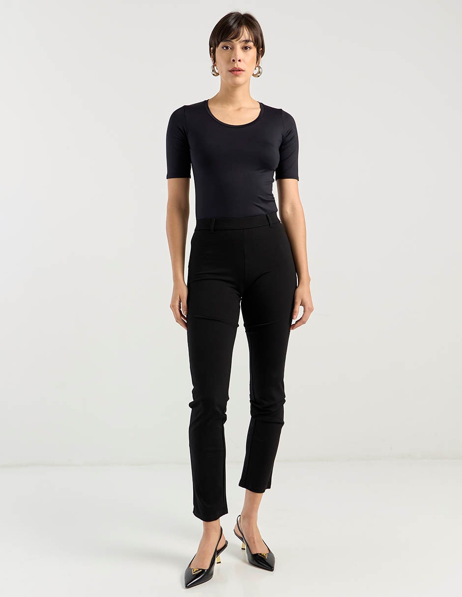 Legging a la cintura con elástico para mujer 5