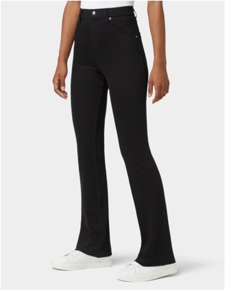 Legging a la cintura con botón para mujer