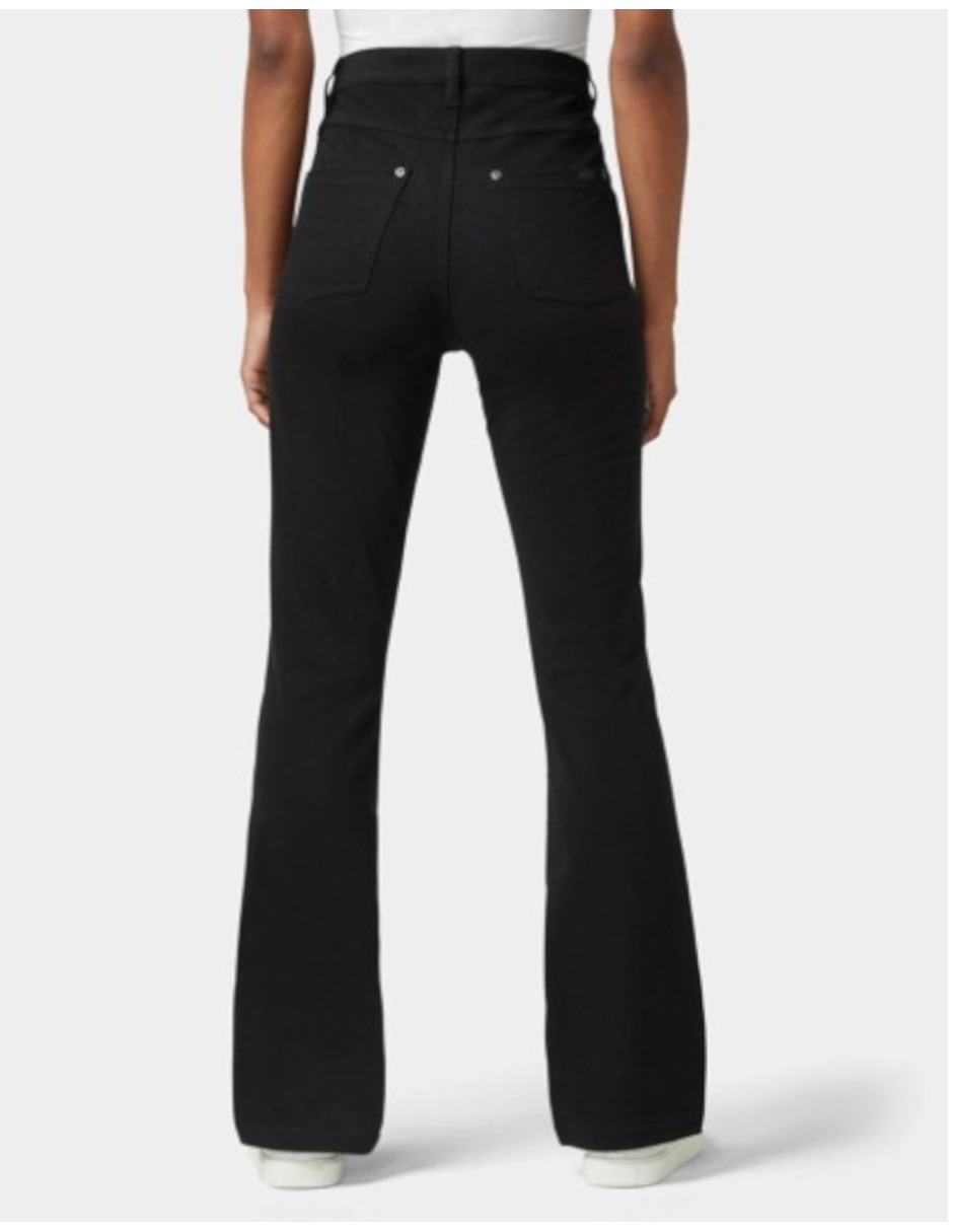 Legging a la cintura con botón para mujer