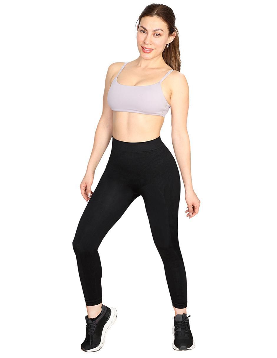 Leggins control de abdomen con compresión alta para mujer