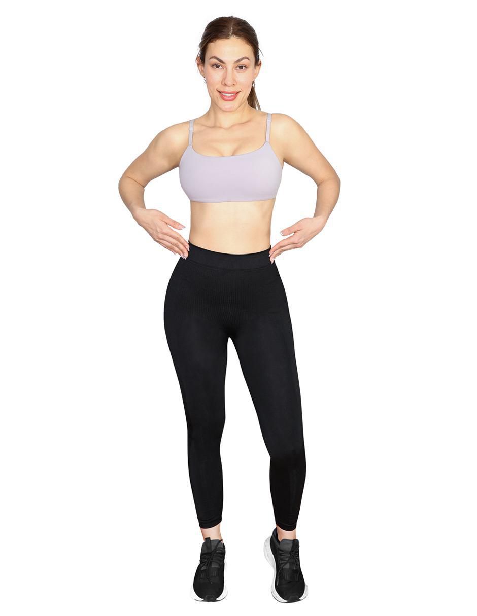 Leggins control de abdomen con compresión alta para mujer