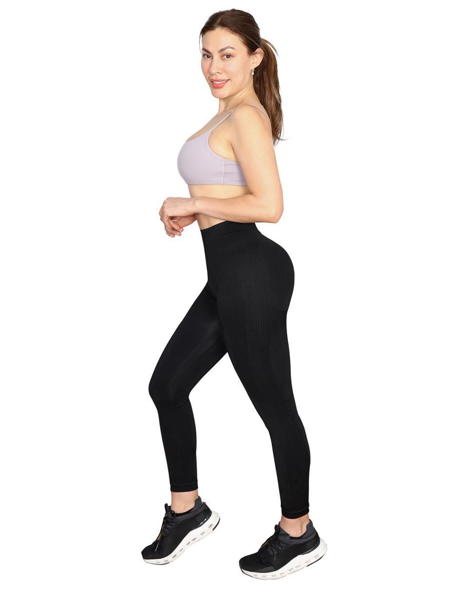 Leggins control de abdomen con compresión alta para mujer 8