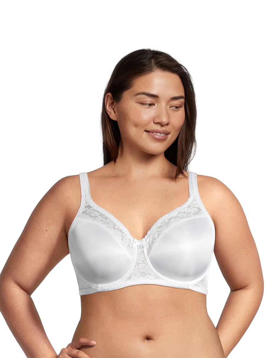 Brassiere demi Warner's copa preformada para mujer