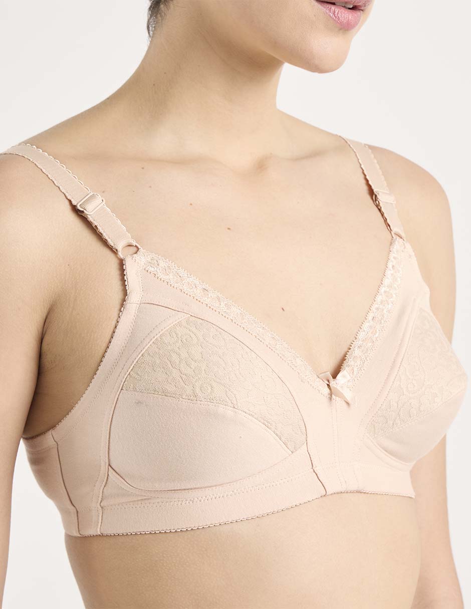 Brassiere triangle Warner's copa preformada para mujer 4