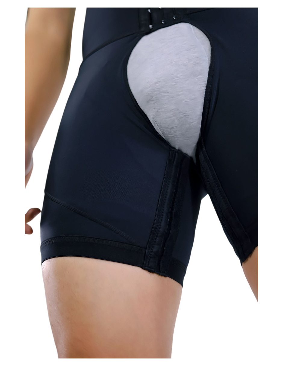 Faja postoperatoria con compresión media para hombre