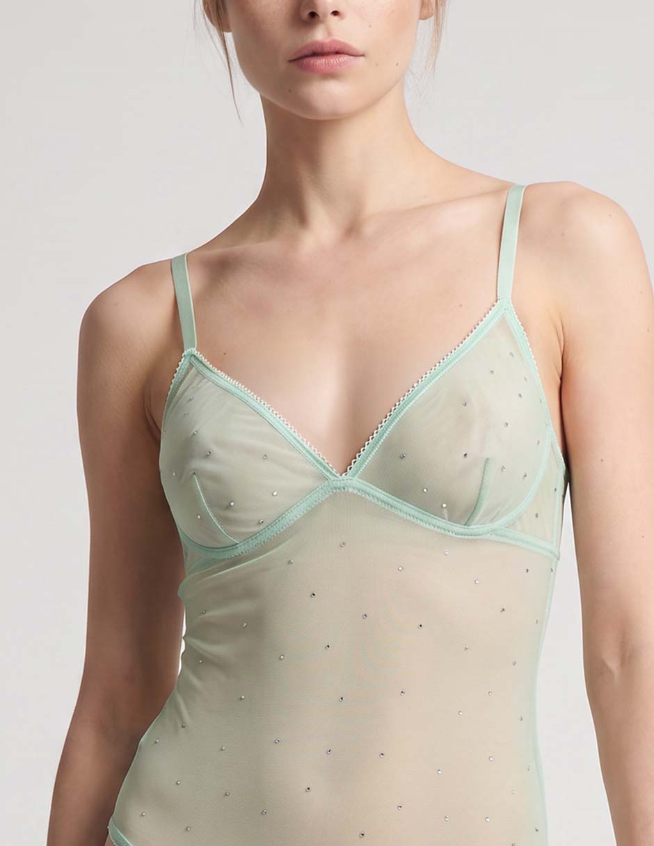 Body cuello V para mujer 5