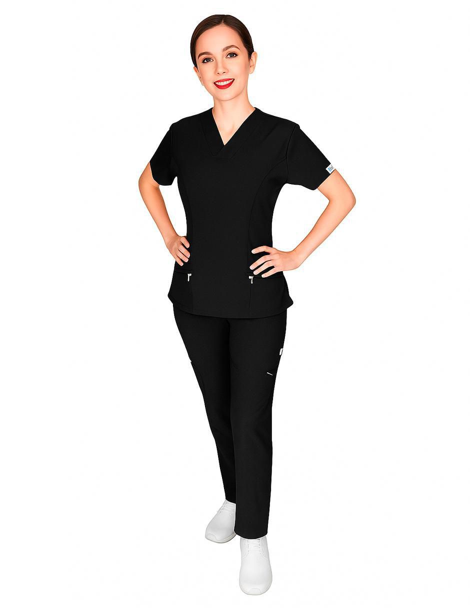 Set filipina-pantalón estilo relajado para mujer 2