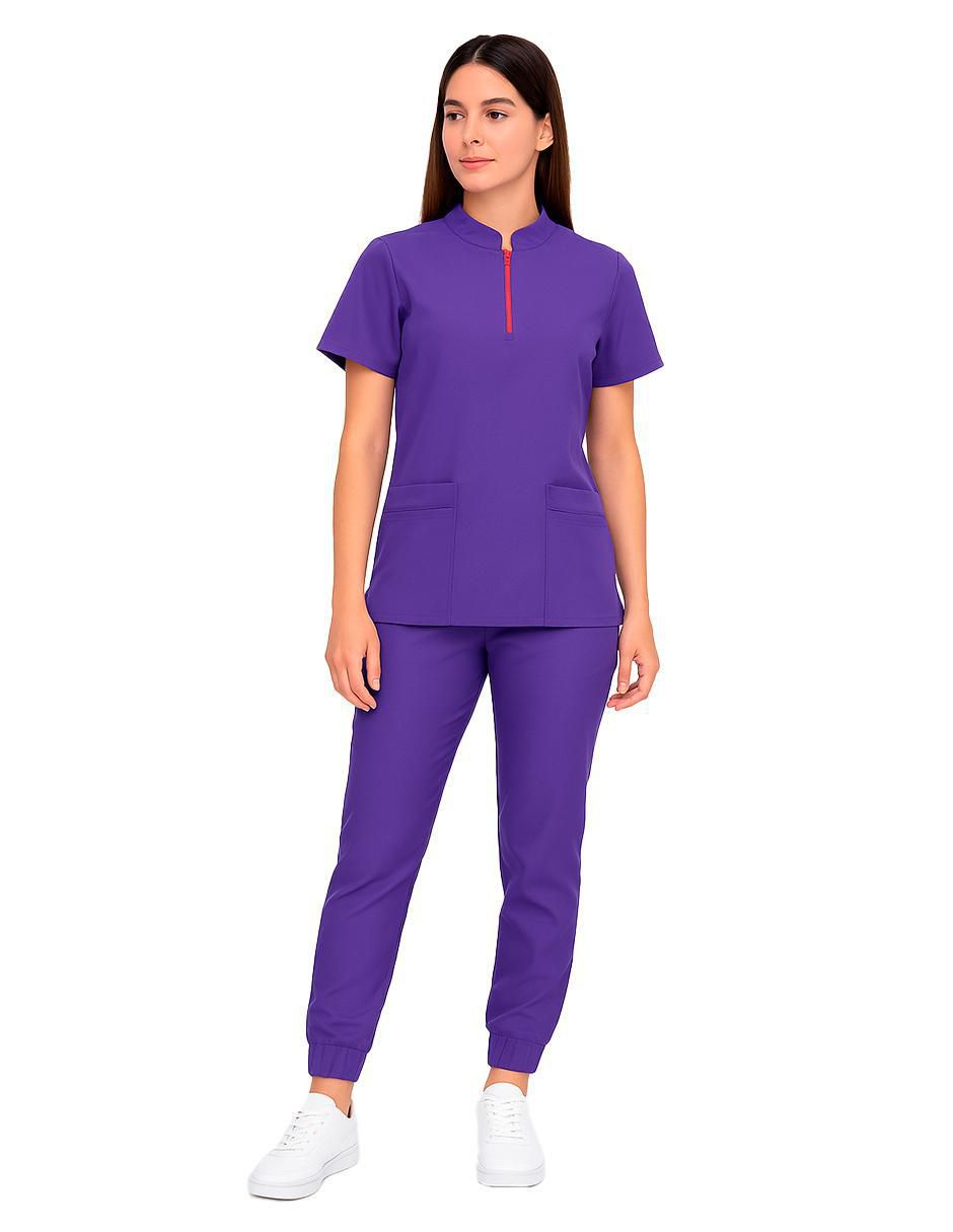 Set filipina-pantalón estilo relajado para mujer 1
