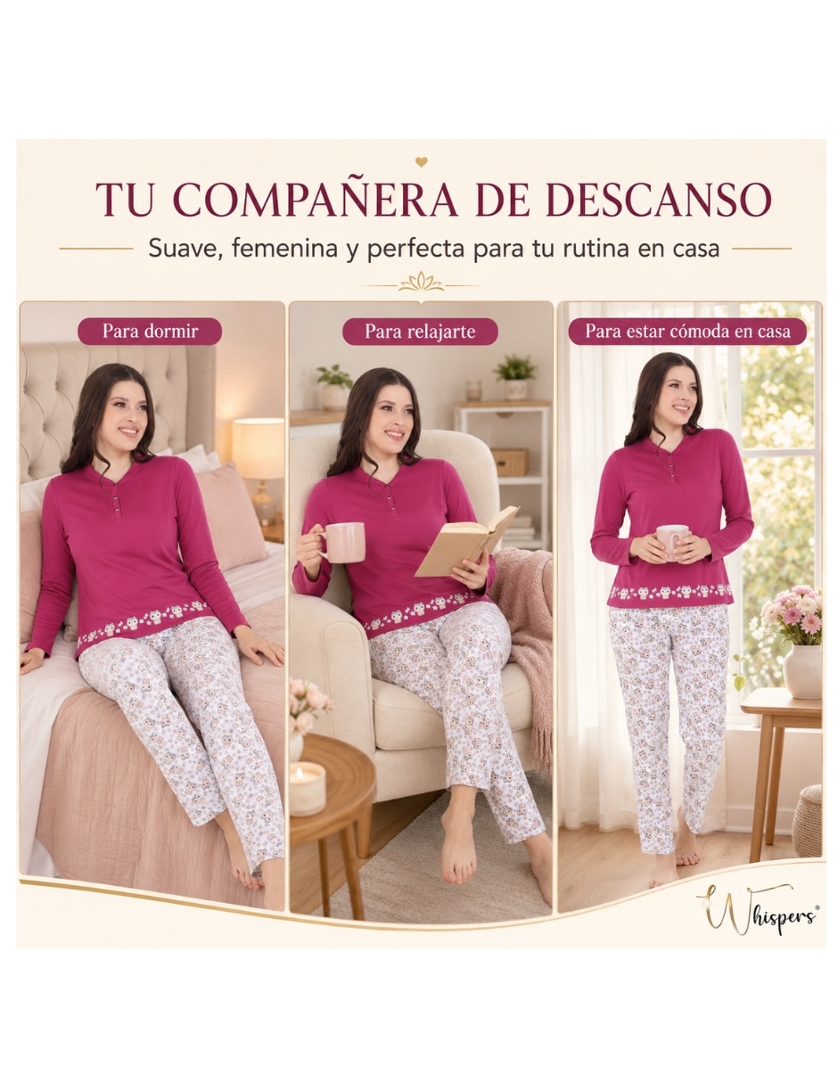 Conjunto pijama Whispers para mujer