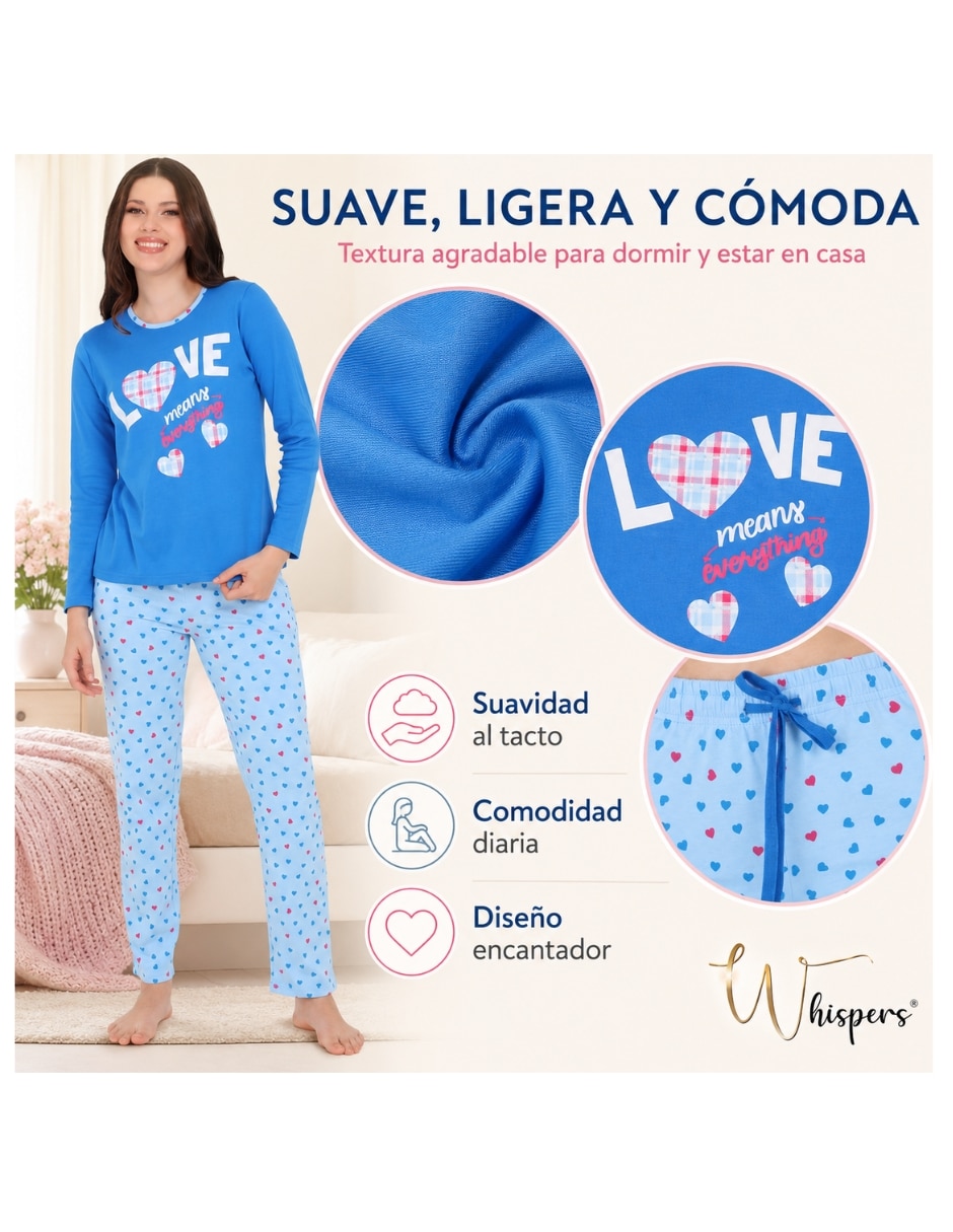 Conjunto pijama Whispers para mujer