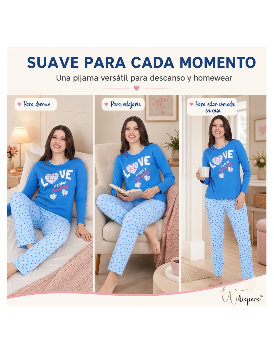 Conjunto pijama Whispers para mujer