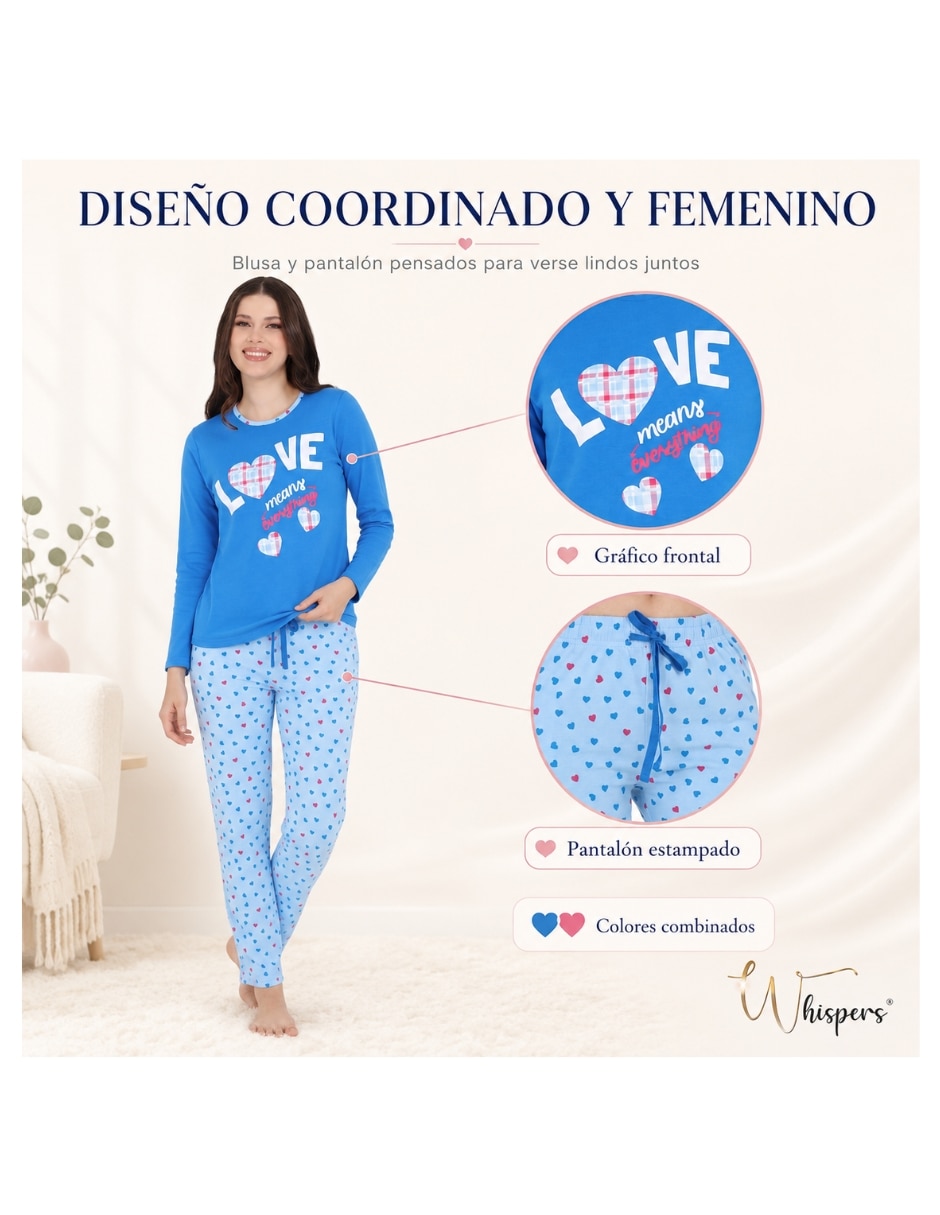Conjunto pijama para mujer