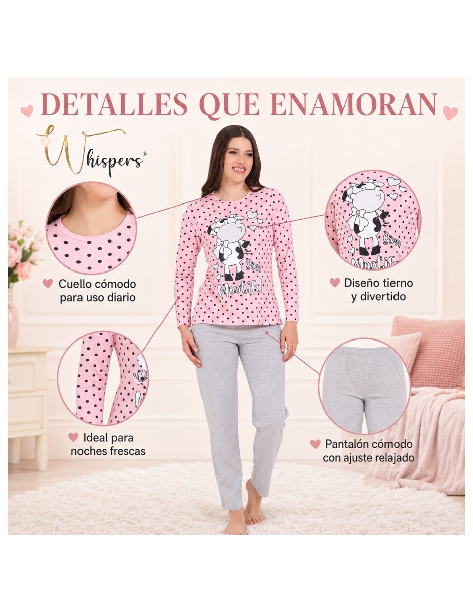 Conjunto pijama Whispers para mujer