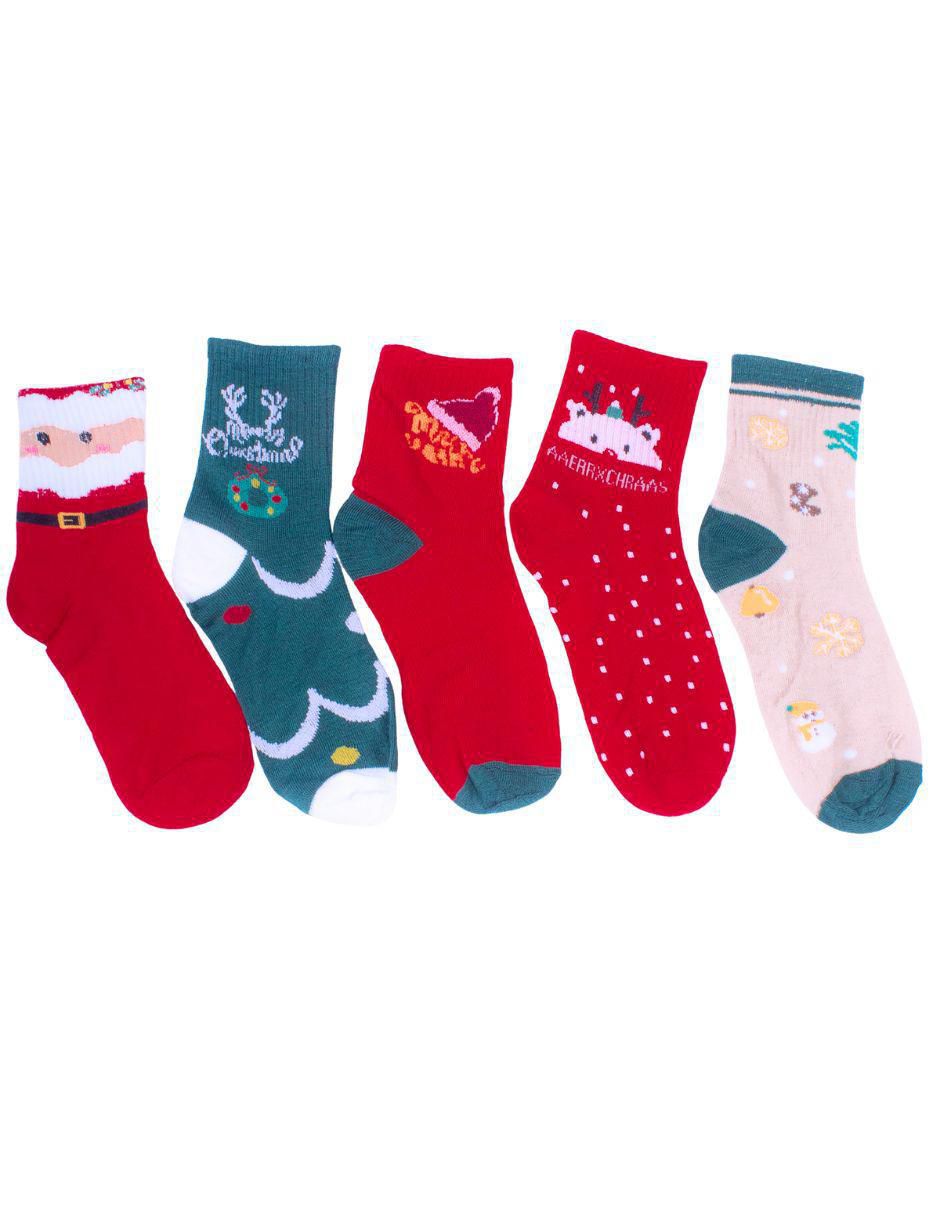 Calcetín de algodón para mujer 5 pares Calcetín de algodón para mujer 5 pares