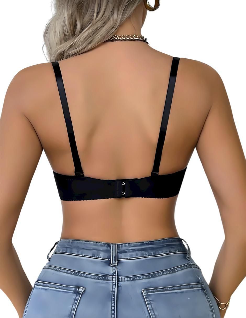 Brassiere media copa para mujer 4