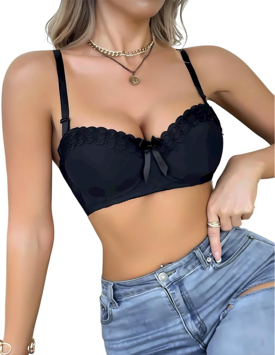 Brassiere media copa para mujer 2