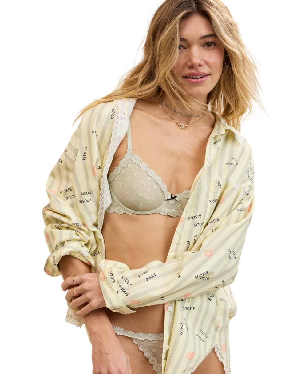 Brassiere balconette con copa para mujer Brassiere balconette con copa para mujer