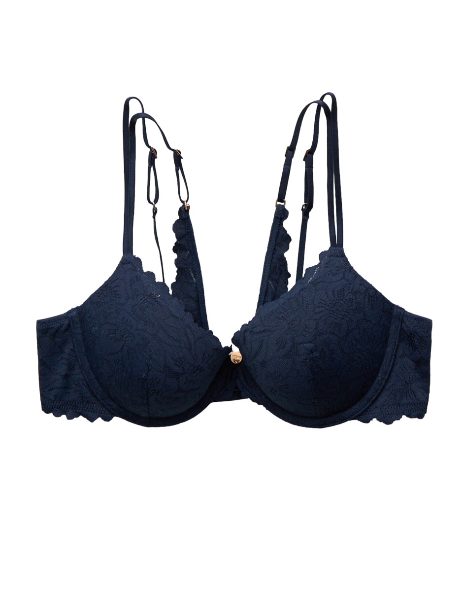 Brassiere demi copa con copa para mujer 2