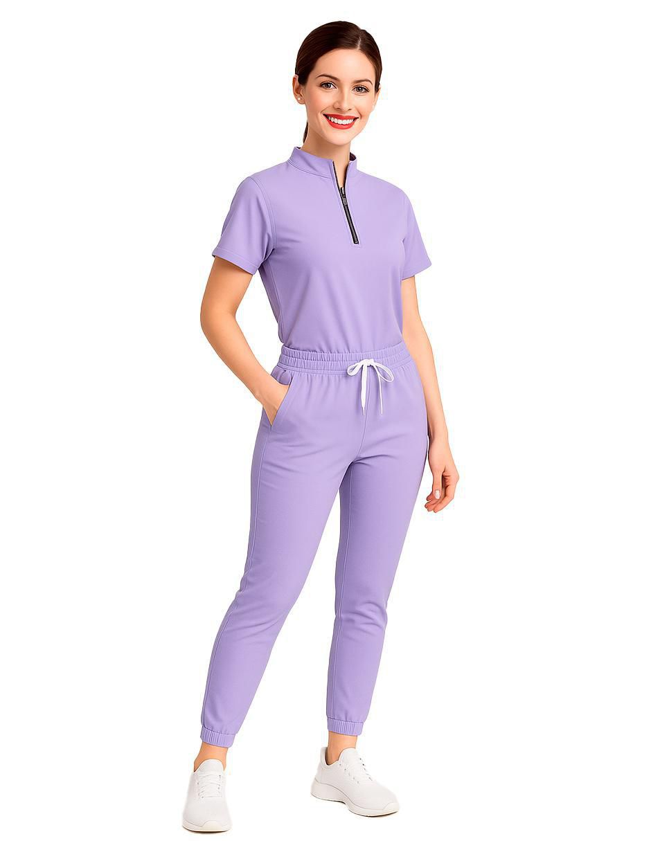 Set filipina-pantalón estilo relajado para mujer 1