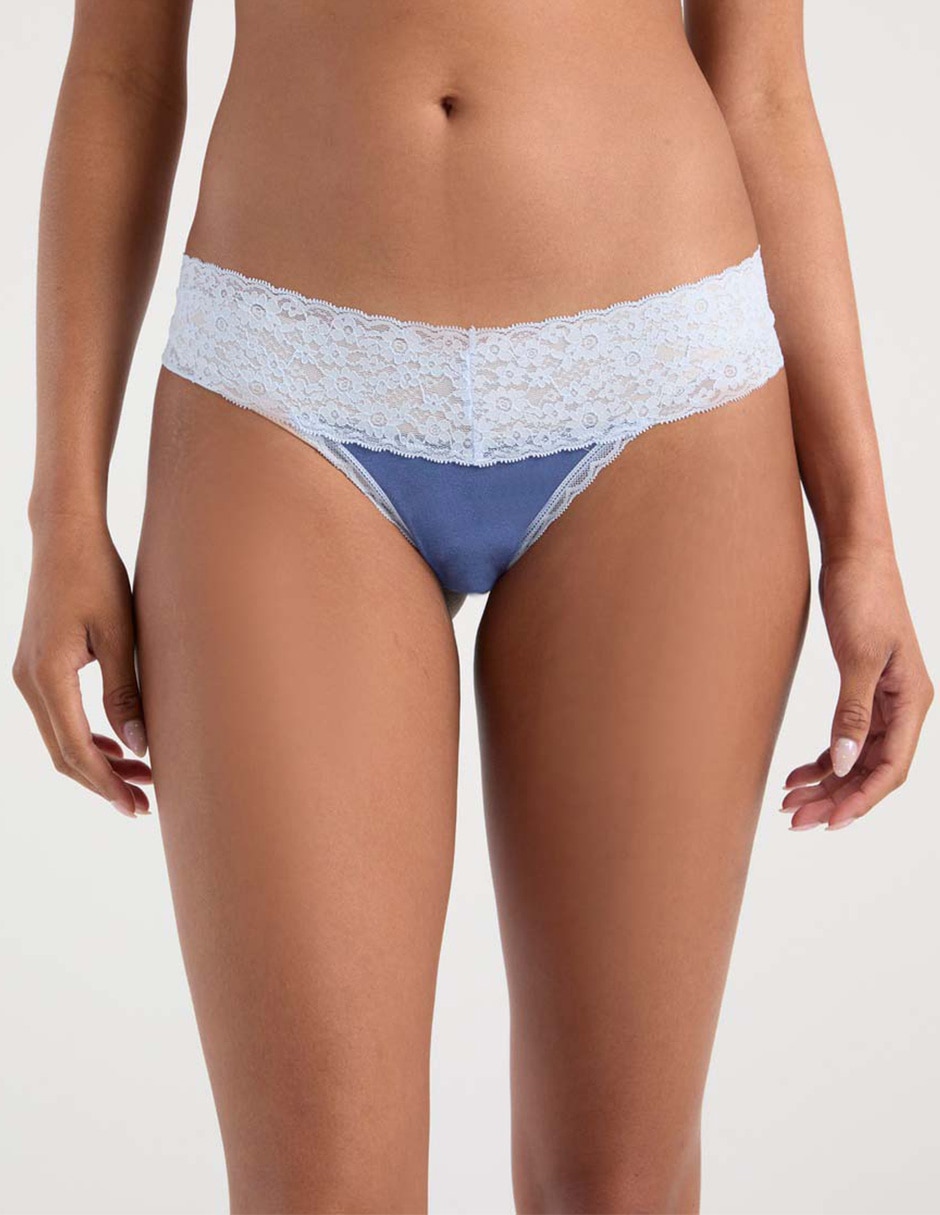 Tanga de algodón para mujer