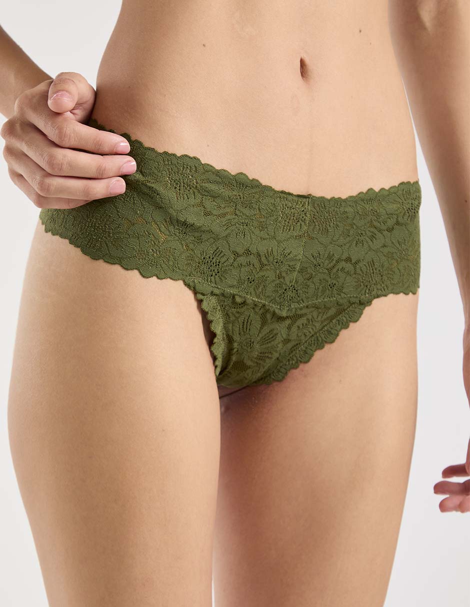 Cheeky de encaje para mujer 2