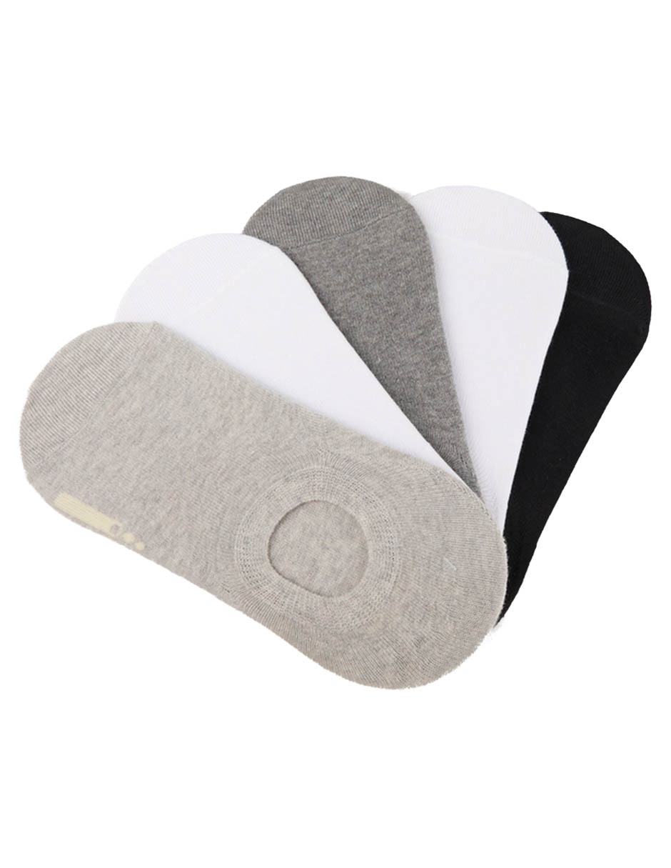 Protector de pie de algodón para mujer 5 piezas