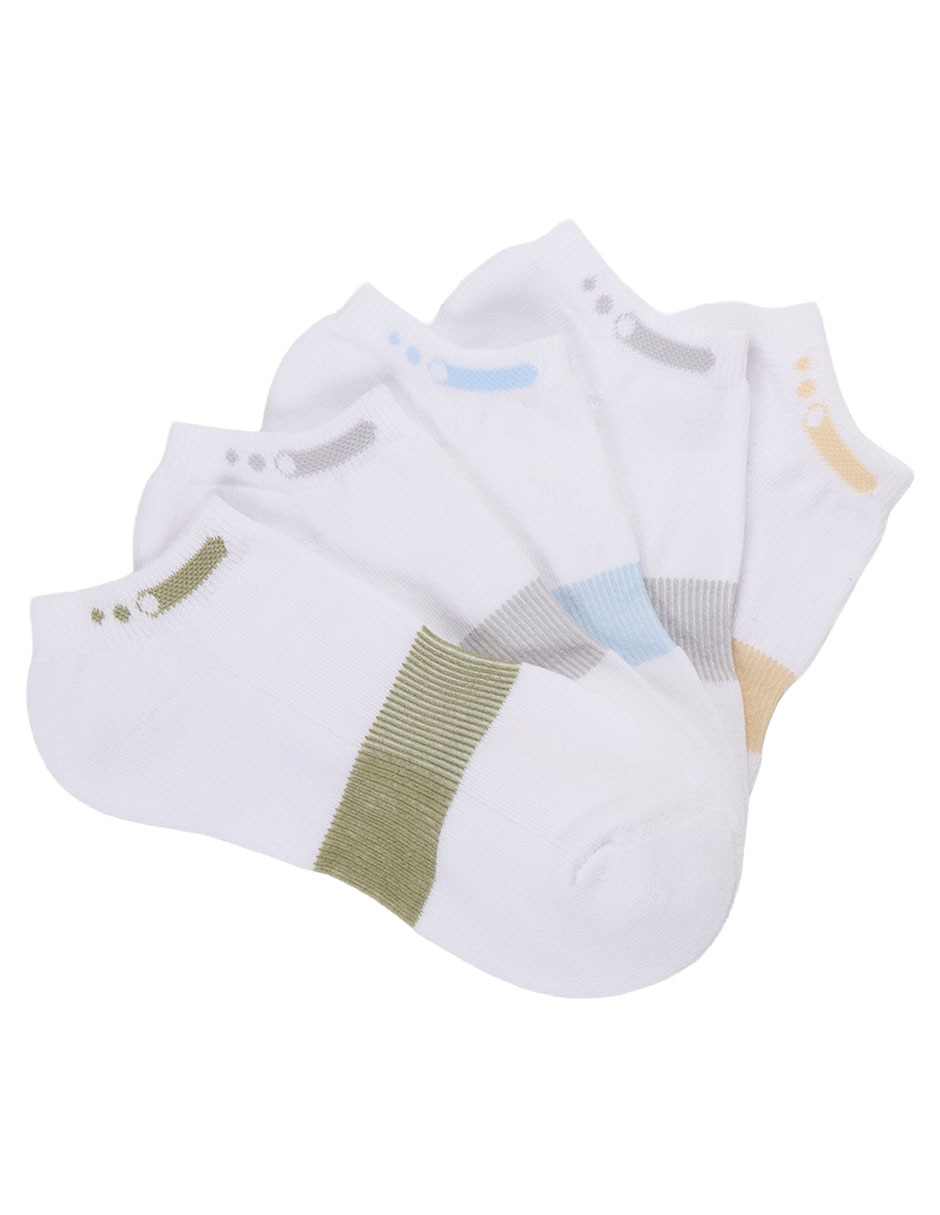 Tin de algodón para mujer 5 pares Tin de algodón para mujer 5 pares