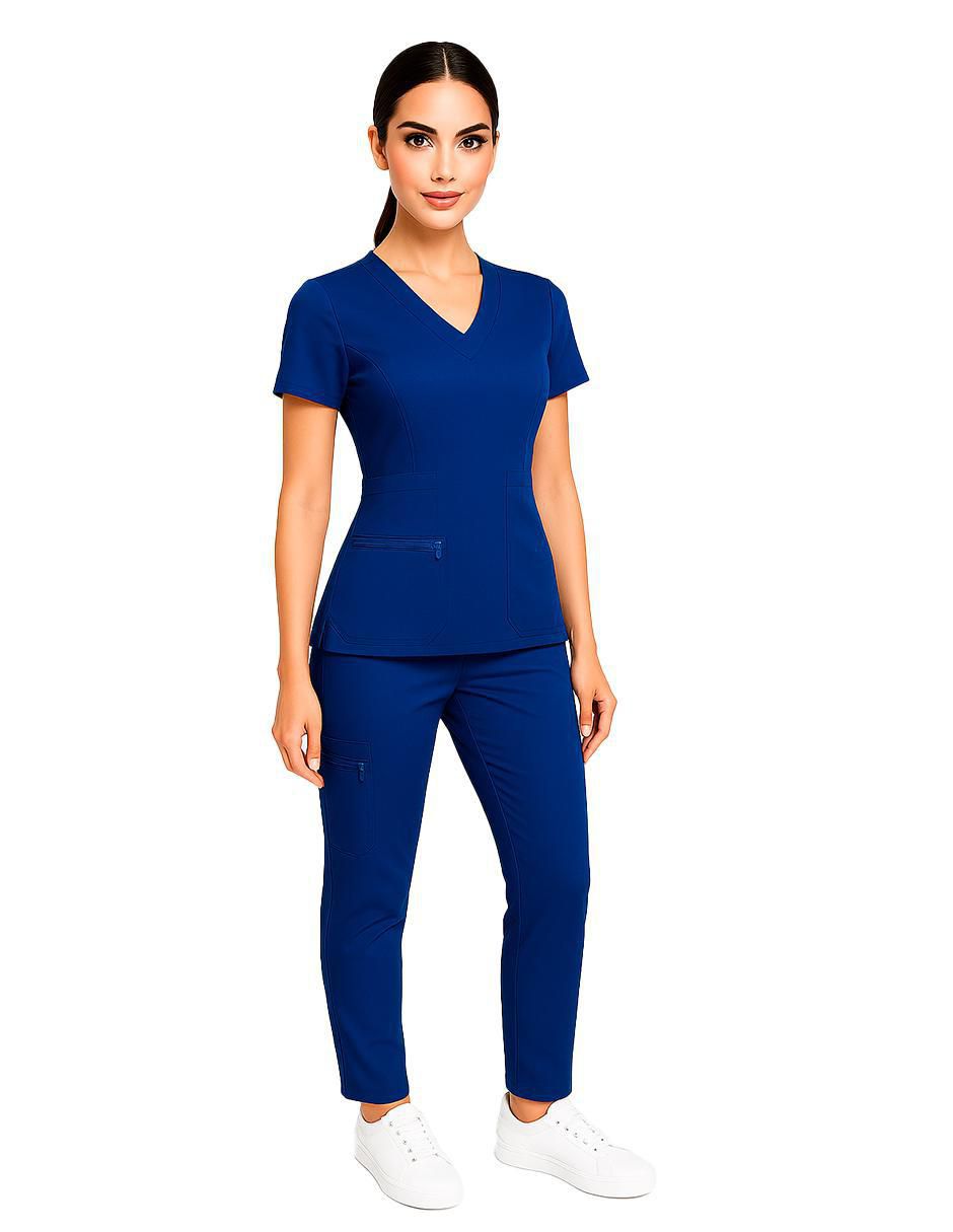 Pijama quirúrgica estilo relajado para mujer Pijama quirúrgica estilo relajado para mujer