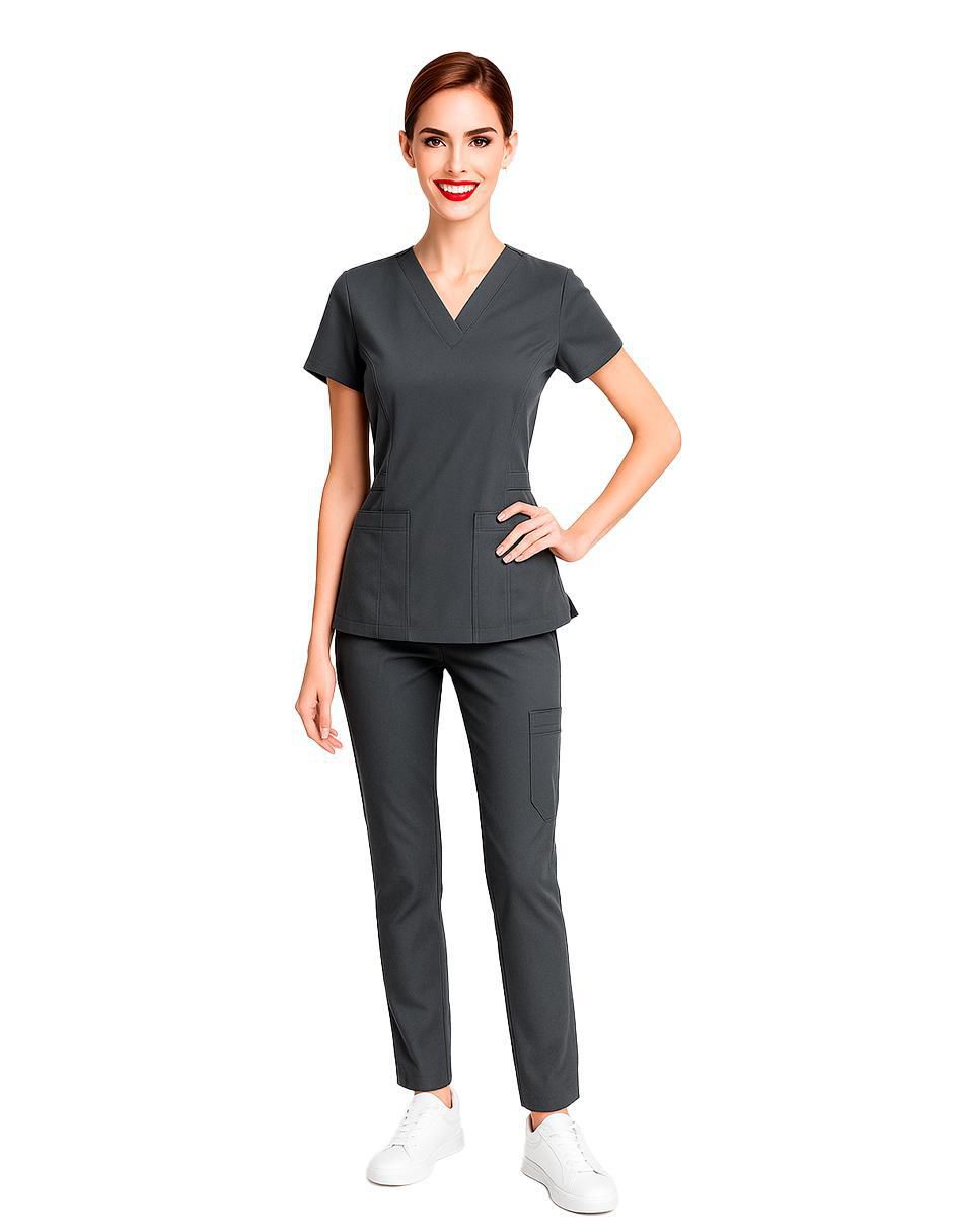 Pijama quirúrgica estilo relajado para mujer Pijama quirúrgica estilo relajado para mujer