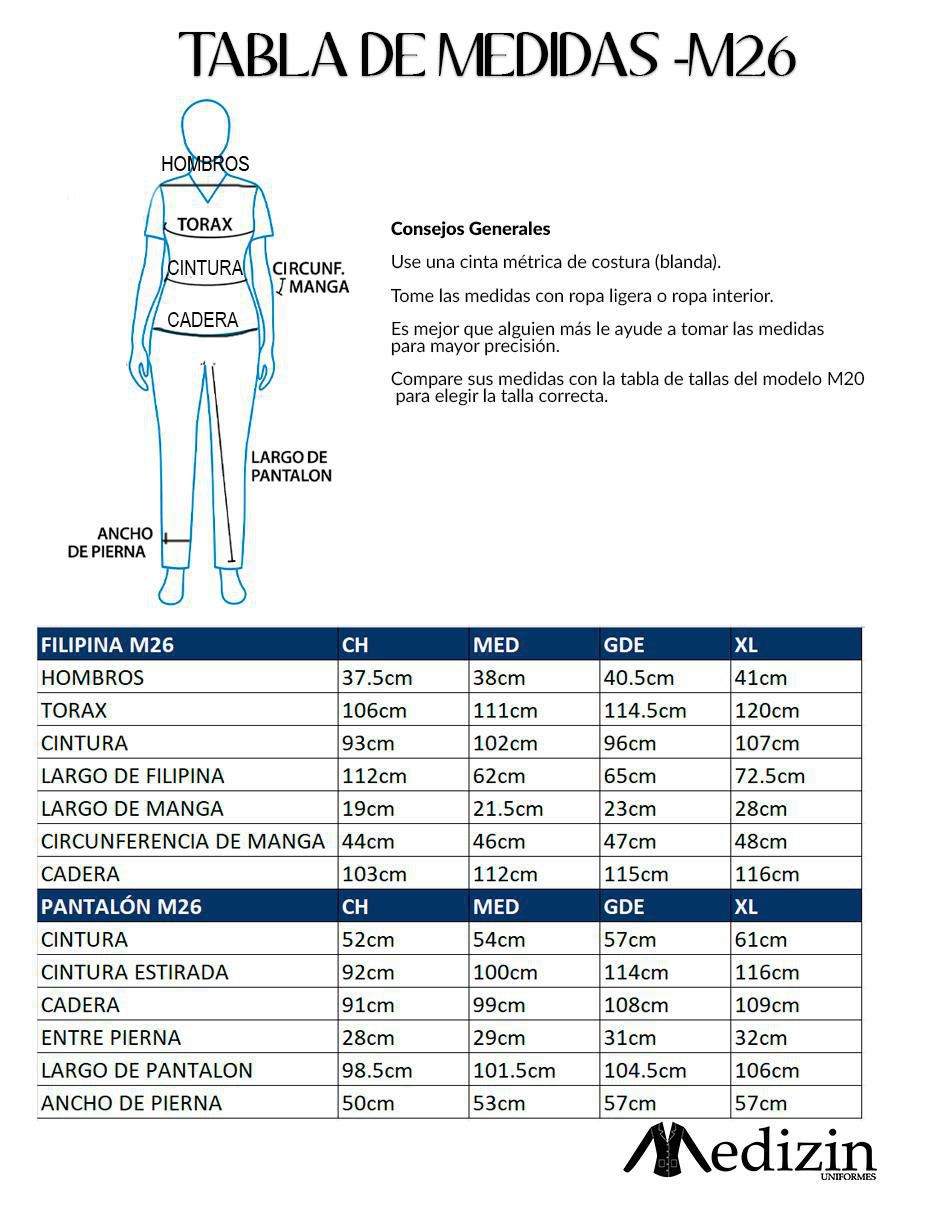 Pijama quirúrgica estilo relajado para mujer 4