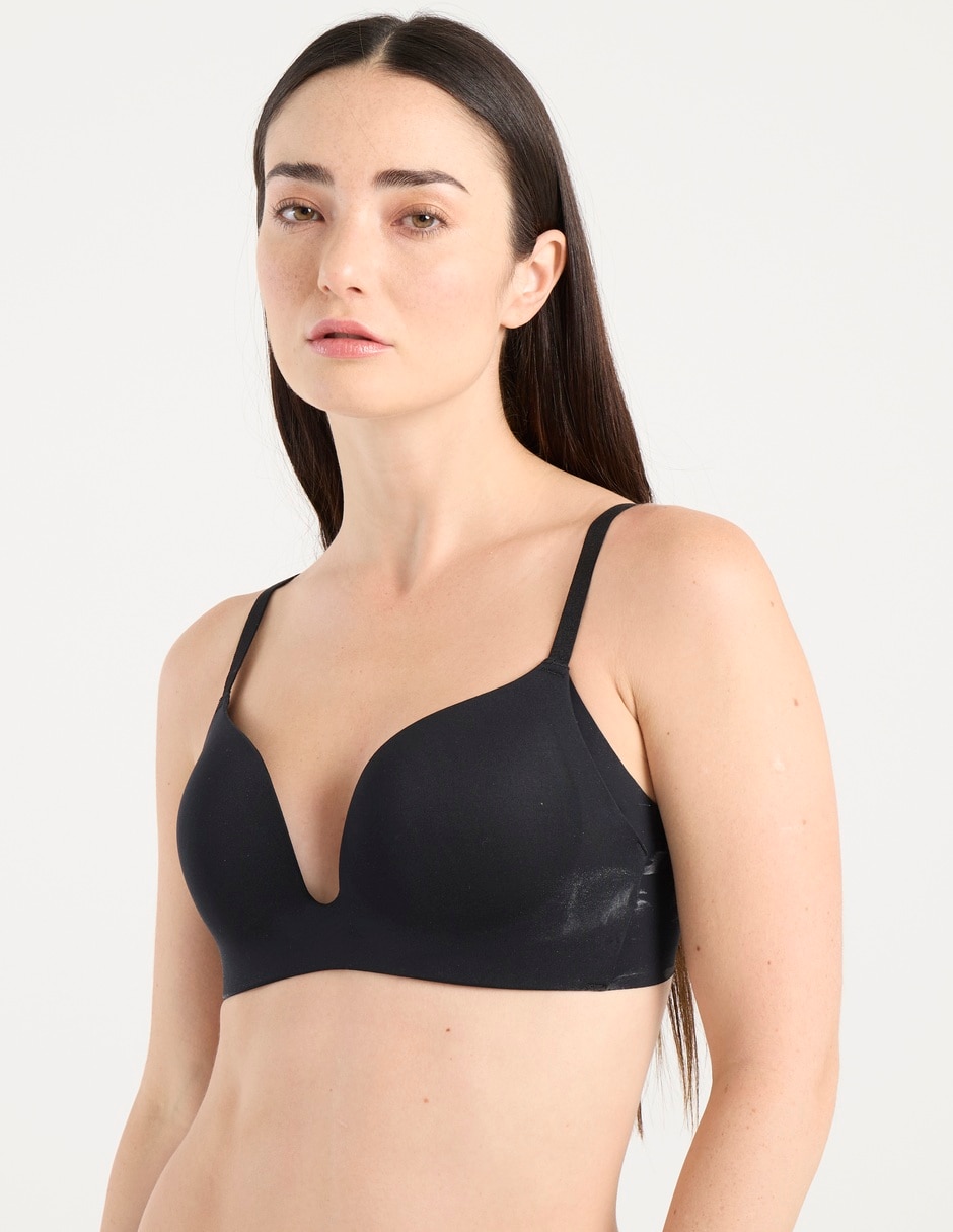 Brassiere escote profundo Berlei copa push up para mujer