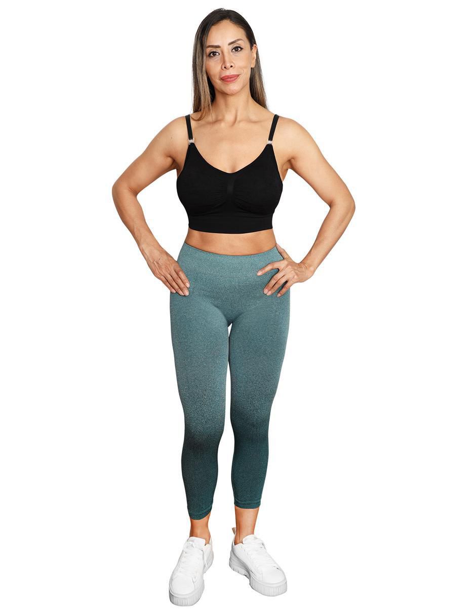 Leggins control de abdomen con compresión alta para mujer