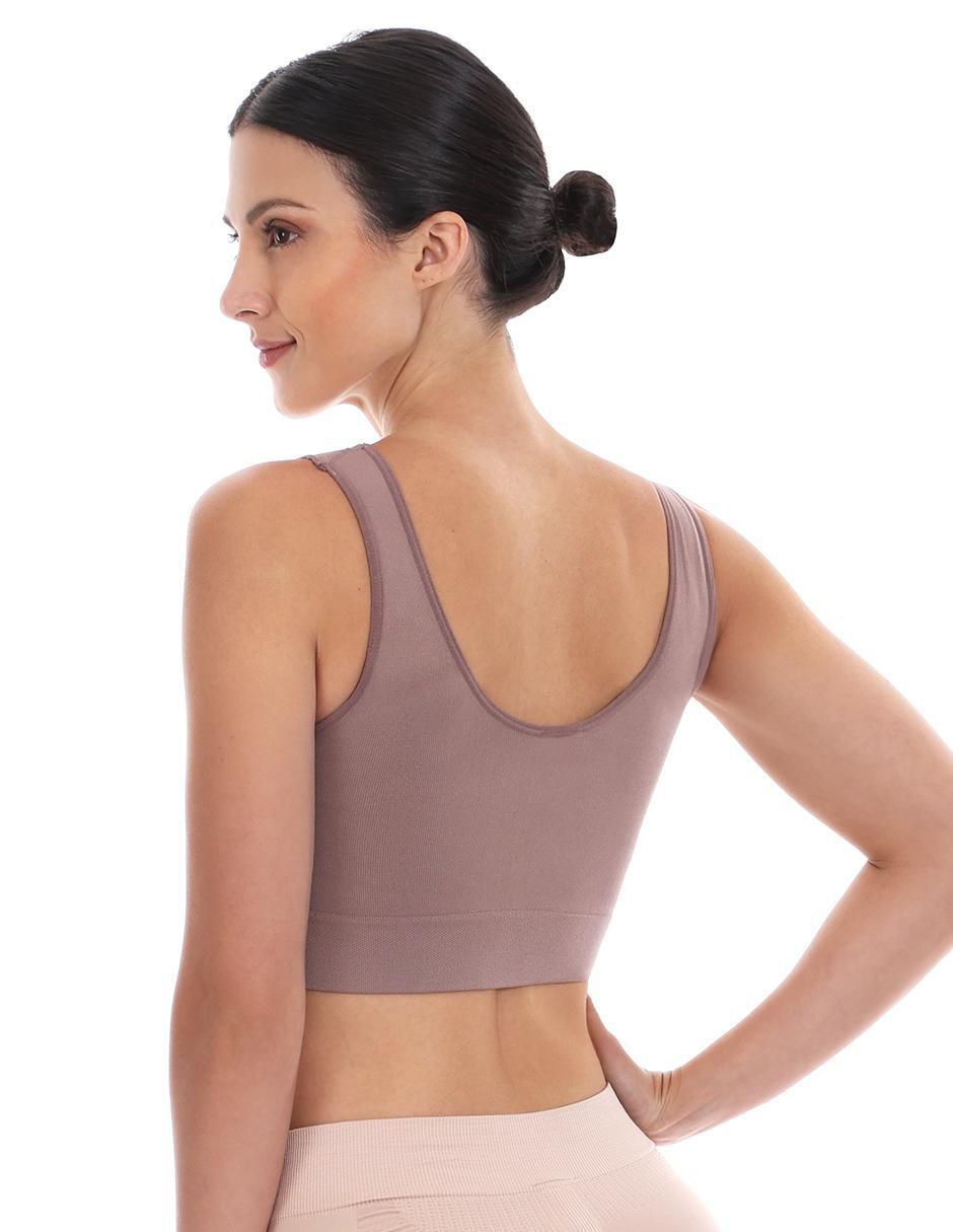 Faja tipo brassiere con compresión alta para mujer