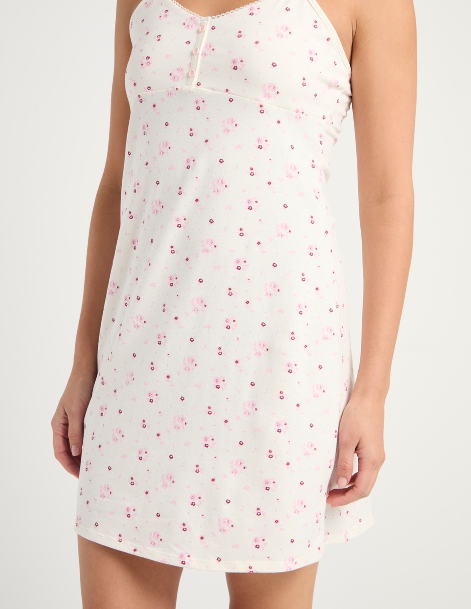 Camisón That's It estampado floral de algodón