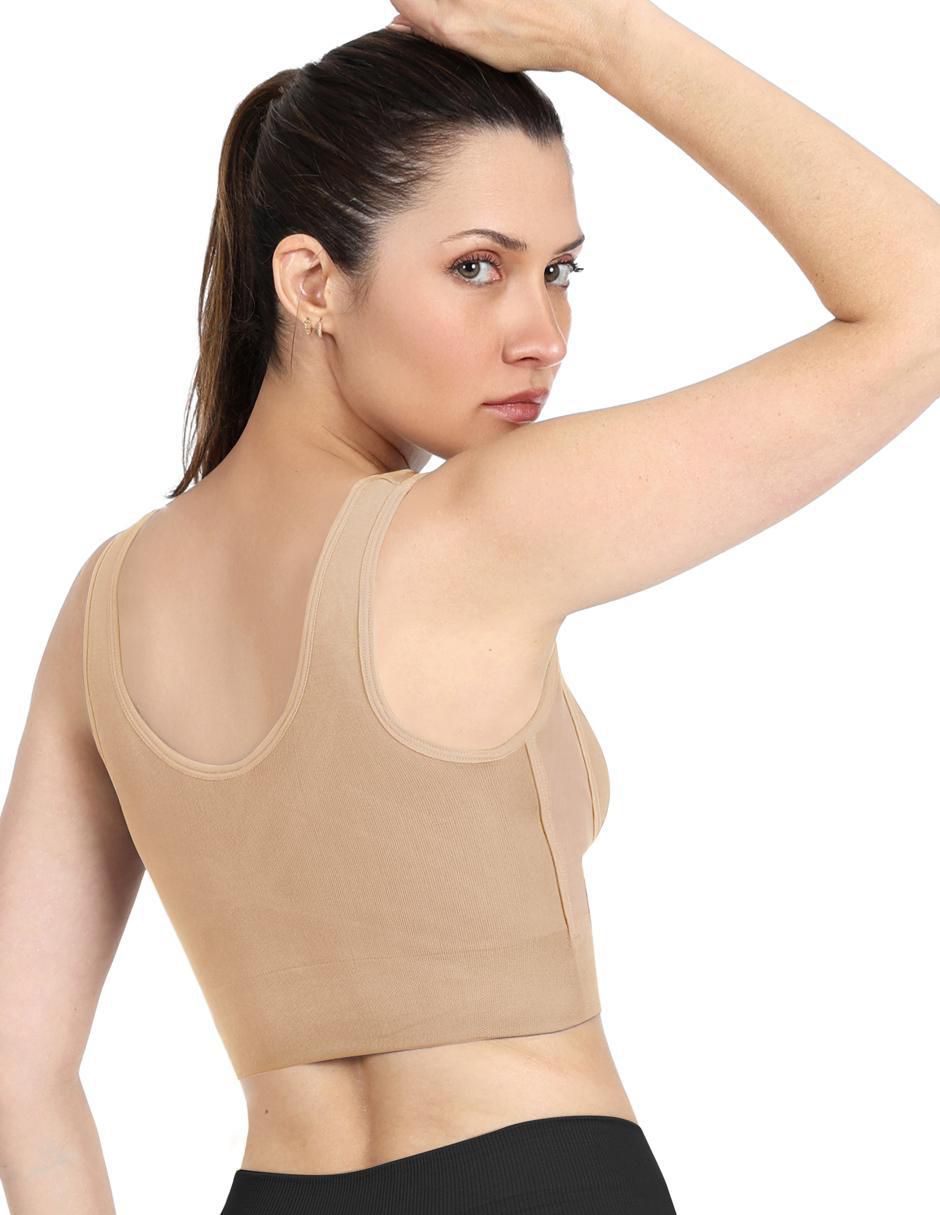 Faja tipo brassiere con compresión alta para mujer