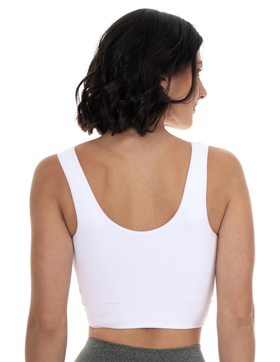 Faja tipo brassiere con compresión alta para mujer