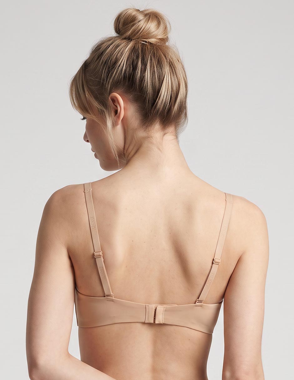 Brassiere demi con copa para mujer 3