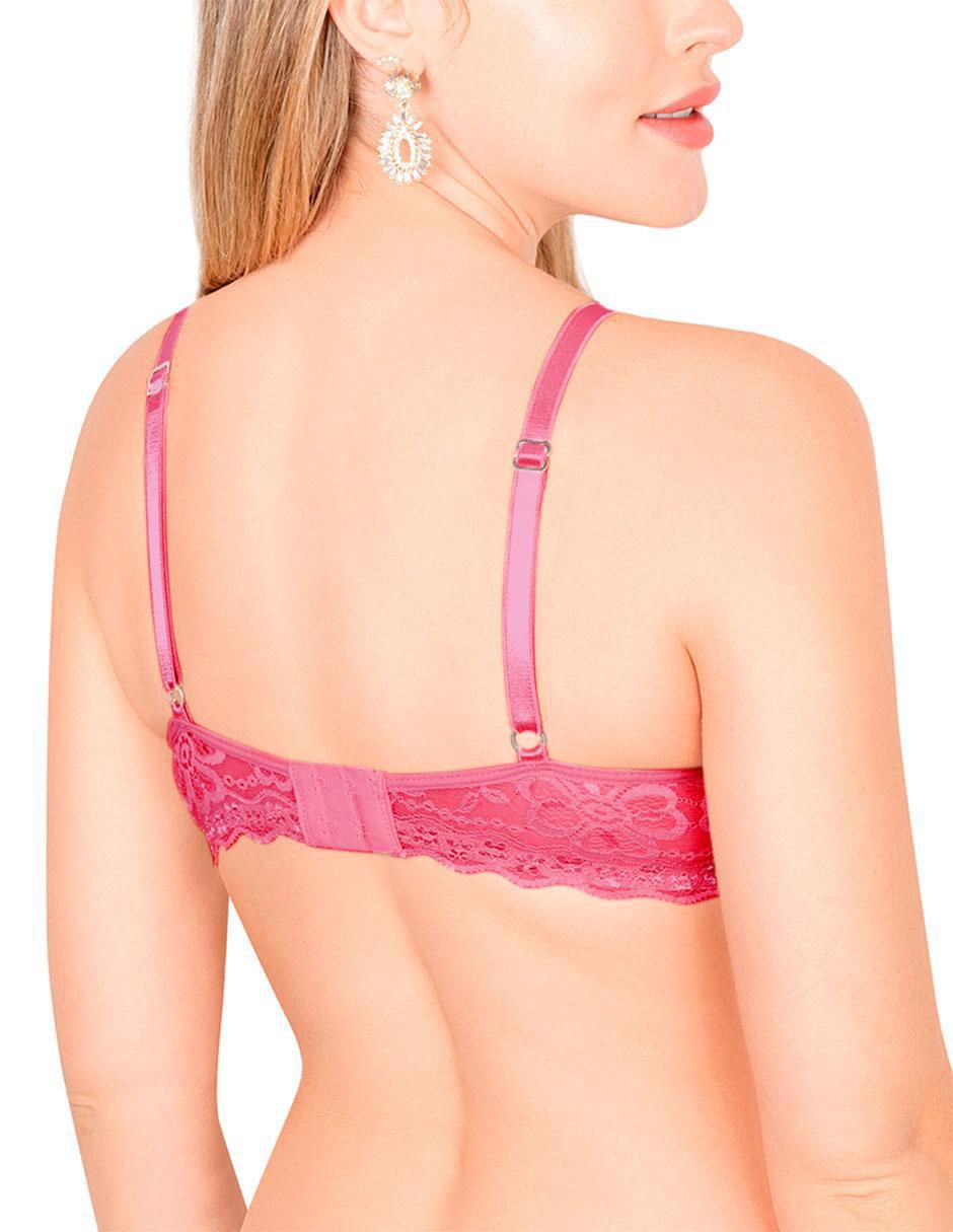 T-shirt bra media copa para mujer 5