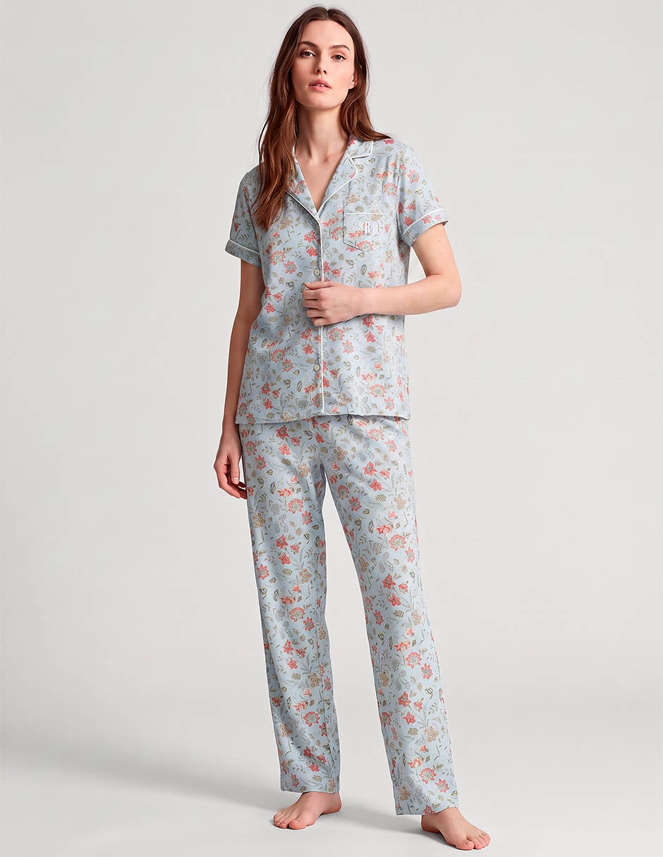 CONJUNTO PIJAMA POLO RL LN72527Y REGULA